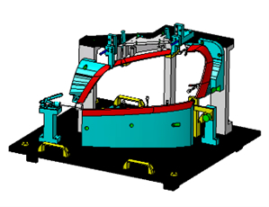 前照灯总成检具