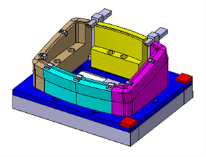 前阅读灯总成检具